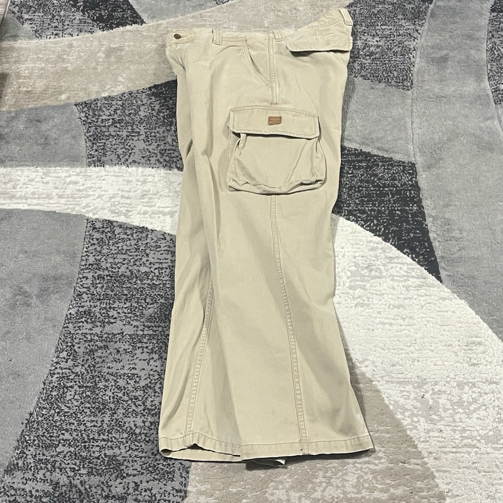 Polo Ralph Lauren Cargo Pants Men 36x34 Brown Paratrooper Utility Military USA - Picture 3 of 16
